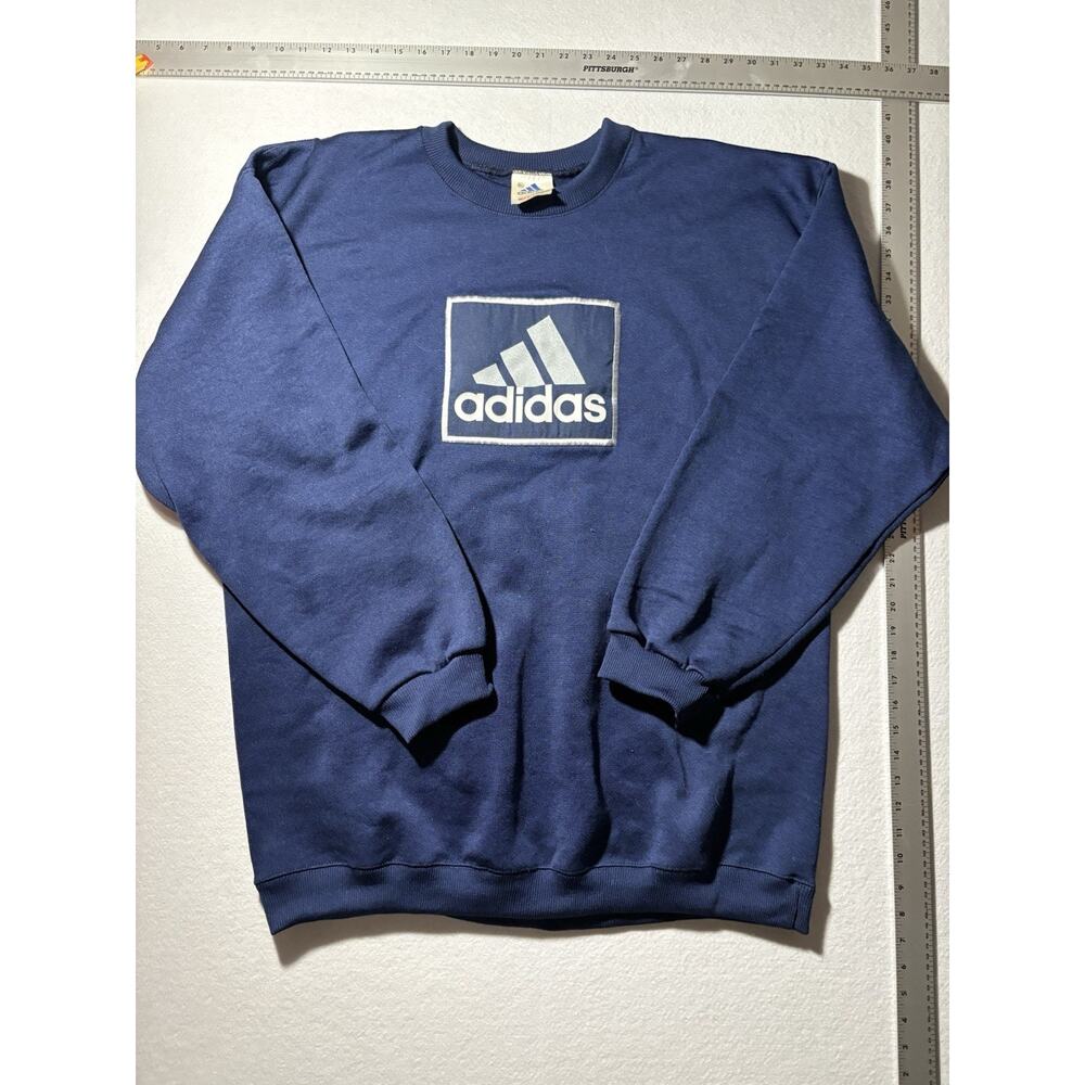 Vintage Adidas Sweater Blue Men’s Size Xl